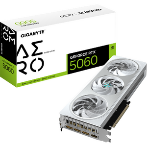 GIGABYTE GeForce RTX 5060 AERO OC 8G, GDDR7, 128-bit, Alb