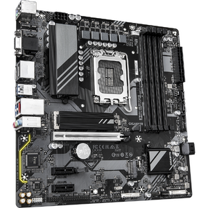 Placa de baza GIGABYTE B760M DS3H GEN5, Socket 1700, DDR5, mATX, Negru