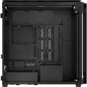 Carcasa Corsair iCUE LINK 9000D AIRFLOW Tempered Glass Super-Tower, Black