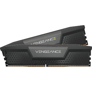 Corsair Memorie DDR5, 64GB, KIT 2x32GB, 6400MT/s, C42, 1.4V, XMP, Negru, VENGEANCE