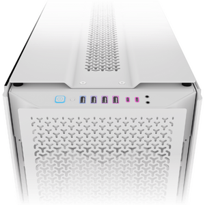 Carcasa Corsair iCUE LINK 9000D AIRFLOW Tempered Glass Super-Tower, White