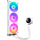 Cooler NZXT Kraken Plus 360 RGB, 360mm, pompa cu ecran LCD, Intel/ AMD, Alb