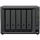 Synology DiskStation DS1525+, 5-Bay, AMD Ryzen V1500B 2.2GHz, 8GB DDR4 ECC, max 32GB, SATA & M.2 NVMe, 2x2.5GbE, USB 3.2, PCIe, max 108TB, RAID, Hot Swap, Negru