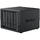 Synology DiskStation DS1525+, 5-Bay, AMD Ryzen V1500B 2.2GHz, 8GB DDR4 ECC, max 32GB, SATA & M.2 NVMe, 2x2.5GbE, USB 3.2, PCIe, max 108TB, RAID, Hot Swap, Negru