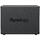 Synology DiskStation DS1525+, 5-Bay, AMD Ryzen V1500B 2.2GHz, 8GB DDR4 ECC, max 32GB, SATA & M.2 NVMe, 2x2.5GbE, USB 3.2, PCIe, max 108TB, RAID, Hot Swap, Negru