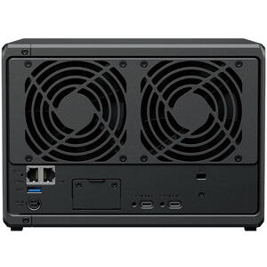 Synology DiskStation DS1525+, 5-Bay, AMD Ryzen V1500B 2.2GHz, 8GB DDR4 ECC, max 32GB, SATA & M.2 NVMe, 2x2.5GbE, USB 3.2, PCIe, max 108TB, RAID, Hot Swap, Negru