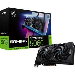 MSI GeForce RTX 5060 8G GAMING OC, GDDR7, 128 bit, Negru
