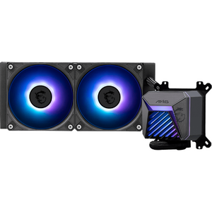 Cooler MSI MAG CORELIQUID A15 240, Racire cu lichid, AIO 240mm, RGB, Intel/ AMD, Negru