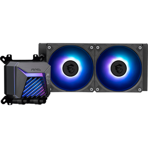 Cooler MSI MAG CORELIQUID A15 240, Racire cu lichid, AIO 240mm, RGB, Intel/ AMD, Negru