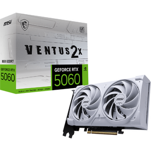 MSI GeForce 5060 8G VENTUS 2X OC WHITE, GDDR7, 128-bit, Alb