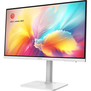 Monitor MSI Modern MD2412PW, IPS, 23.8 inch, Full HD, 1920 x 1080, HDMI, Boxe, Pivot, 100 Hz, 4 ms, Alb