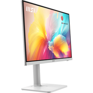 Monitor MSI Modern MD2412PW, IPS, 23.8 inch, Full HD, 1920 x 1080, HDMI, Boxe, Pivot, 100 Hz, 4 ms, Alb