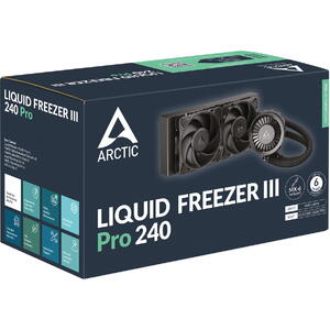 Cooler ARCTIC Liquid Freezer III Pro 240, Racire cu lichid, AIO 240mm, Intel/ AMD, Negru