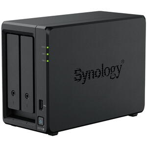 Synology DiskStation DS725+, 2 Bay, AMD Ryzen R1600, 4GB DDR4 ECC, M.2 NVMe, USB 3.2