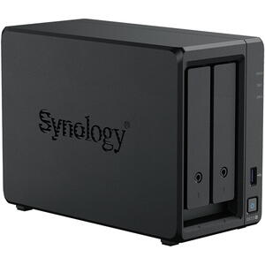 Synology DiskStation DS725+, 2 Bay, AMD Ryzen R1600, 4GB DDR4 ECC, M.2 NVMe, USB 3.2