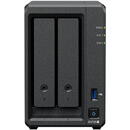 DiskStation DS725+, 2 Bay, AMD Ryzen R1600, 4GB DDR4 ECC, M.2 NVMe, USB 3.2