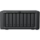 DiskStation DS1825+, 8 Bay, AMD Ryzen V1500B 2.2GHz, 8GB DDR4 ECC, 2 x 2.5GbE LAN, USB 3.2, PCIe, Negru