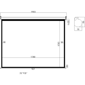 BenQ Ecran Proiectie Electric 4K / 4:3 1970 x 1470 Resigilat/Reparat