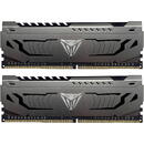 PATRIOT Memorie UDIMM Viper Steel DDR4, 32GB, KIT 2x16GB, 3600MT/s, C18, 1.35V, XMP, Negru