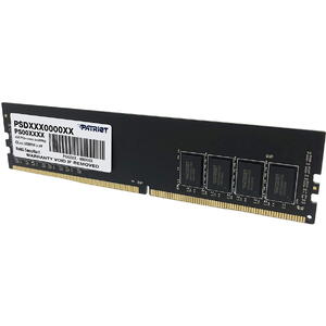Memorie Notebook PATRIOT Memorie UDIMM Signature Line, DDR4 Non-ECC, 16GB, 2666MHz, C19, 1.2V, PC4-21300, Negru