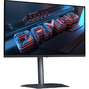 Monitor GIGABYTE MO27U2, QD-OLED, 27 inch, UHD, 3840 x 2160, HDMI, Displayport, Boxe, Pivot, 240 Hz, 0.03 ms, Negru
