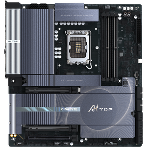 Placa de baza GIGABYTE Z890 AI TOP, LGA1851, DDR5, BT, Wi-Fi, E-ATX, Negru
