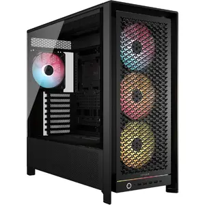 Carcasa Corsair FRAME 5000D RS ARGB Airflow, Mid-Tower, Negru