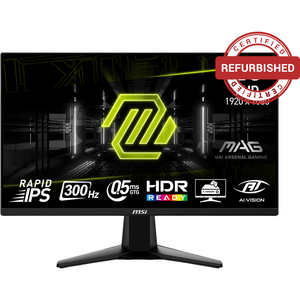Monitor MSI MAG 255XF, IPS, 24.5 inch, Full HD, 1920 x 1080, Displayport, HDMI, 300Hz, 0.5 ms, Negru Resigilat/Reparat
