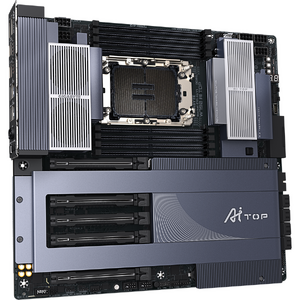 Placa de baza GIGABYTE W790 AI TOP, LGA4677, DDR5, Wi-Fi, BT, E-ATX, Negru/Albastru