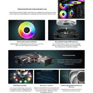 Ventilator ARCTIC P12 Pro PWM A-RGB 120 mm