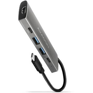 Hub AXAGON HMC-5G21 USB-C 10Gbps SPEEDSTER 5in1 hub