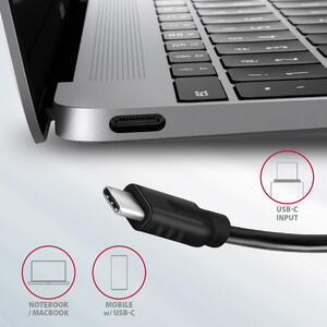 Hub AXAGON HMC-5G21 USB-C 10Gbps SPEEDSTER 5in1 hub