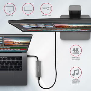 Hub AXAGON HMC-5G21 USB-C 10Gbps SPEEDSTER 5in1 hub