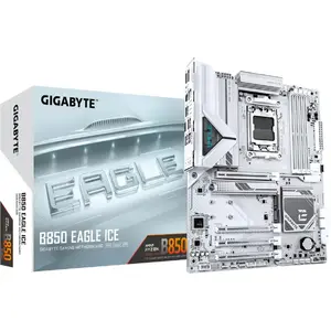 Placa de baza GIGABYTE Placa de baza B850 EAGLE ICE, AM5, DDR5, ATX, ALB