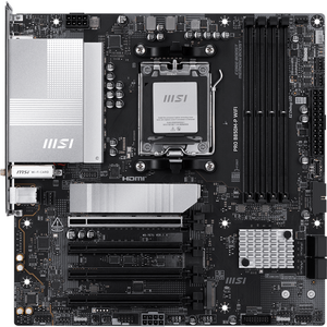 Placa de baza MSI PRO B850M-P WIFI, AM5, DDR5, BT, Wi-Fi, mATX, Negru