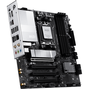 Placa de baza MSI PRO B850M-P WIFI, AM5, DDR5, BT, Wi-Fi, mATX, Negru