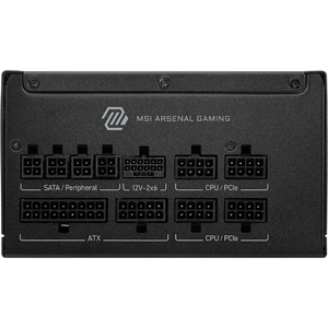 Sursa MSI MAG A850GLS PCIE5, 850 W, ATX, 80+ Gold, PCIe 5.1, Full Modulara, Negru