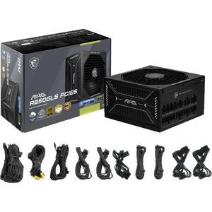 Sursa MSI MAG A850GLS PCIE5, 850 W, ATX, 80+ Gold, PCIe 5.1, Full Modulara, Negru