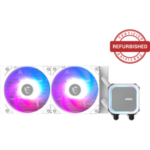 Cooler MSI MAG CORELIQUID A13 240 WHITE, Racire cu lichid, AIO 240mm, RGB, Intel/ AMD, Alb Resigilat