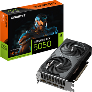 GIGABYTE GeForce RTX 5050 WINDFORCE OC 8G, GDDR6, 128 bit, Negru