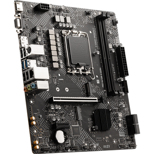 Placa de baza MSI PRO H610M-G, Socket LGA1700, DDR5, mATX, Negru