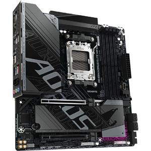 Placa de baza GIGABYTE B840M AORUS ELITE WIFI6E, AM5, DDR5, BT, mATX, Negru