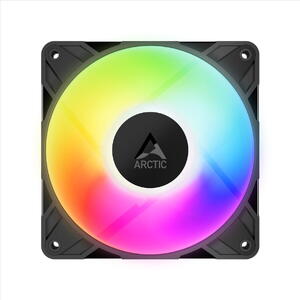 Ventilator ARCTIC P12 Pro A-RGB, kit 3 ventilatoare 120 mm PWM, 600 - 3000 rpm, Negru