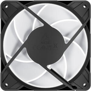 Ventilator ARCTIC P12 Pro A-RGB, kit 3 ventilatoare 120 mm PWM, 600 - 3000 rpm, Negru