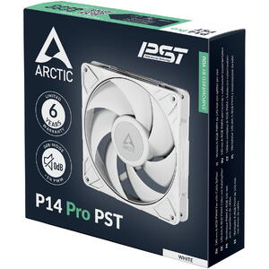 Ventilator ARCTIC P14 Pro PST, 140 mm PWM, 400 - 2500 rpm, Alb