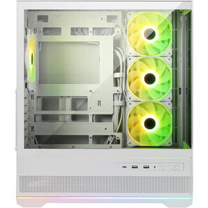 Carcasa MSI MAG PANO 110R PZ, Mid Tower, ATX, Alb