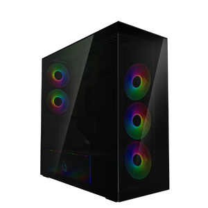 Carcasa ARCTIC Xtender VG, MiddleTower, E-ATX, riser PCIe inclus, Negru