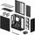Carcasa ARCTIC Xtender Mirror, MiddleTower, E-ATX, Negru