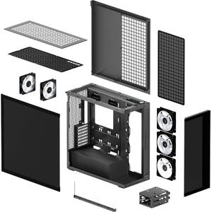 Carcasa ARCTIC Xtender Mirror, MiddleTower, E-ATX, Negru