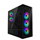 Xtender VG Mirror, MiddleTower, E-ATX, riser PCIe inclus, Negru